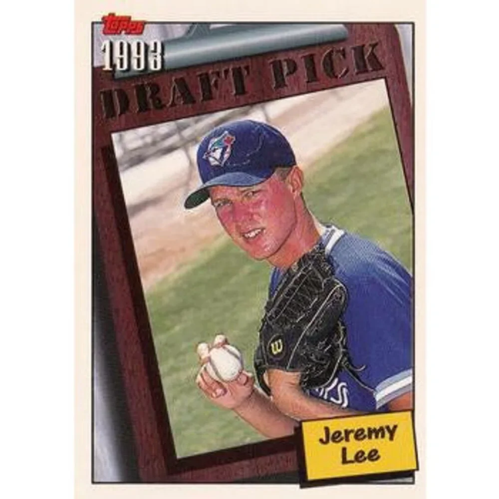1994 Topps Jeremy Lee DPK, RC # 206 Toronto Blue Jays